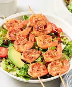 Honey Lime Grill Shrimp Salad
