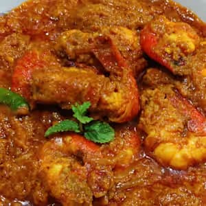 Shrimp Bhuna