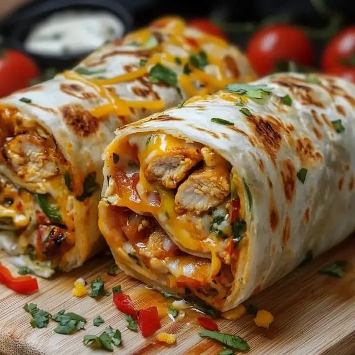 Mexican Chicken Wraps
